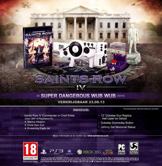 Saints Row IV - Super Dangerous WUB WUB Edition for PS3