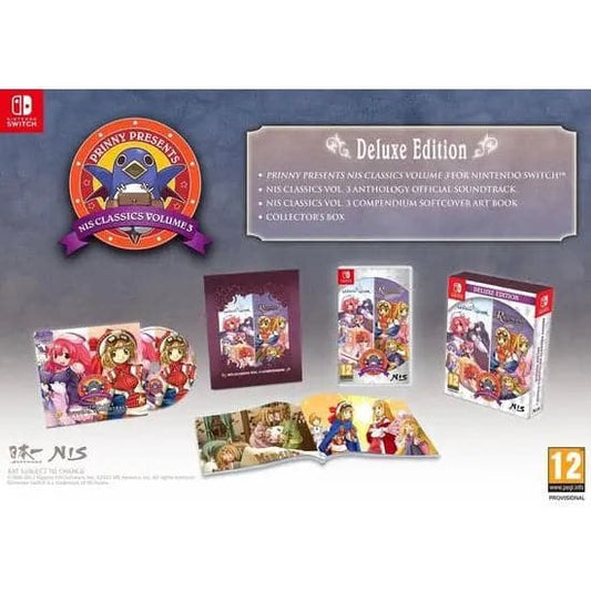 Prinny Presents Classics Volume 1 - Deluxe Edition - Nintendo Switch Saya Trading VOF