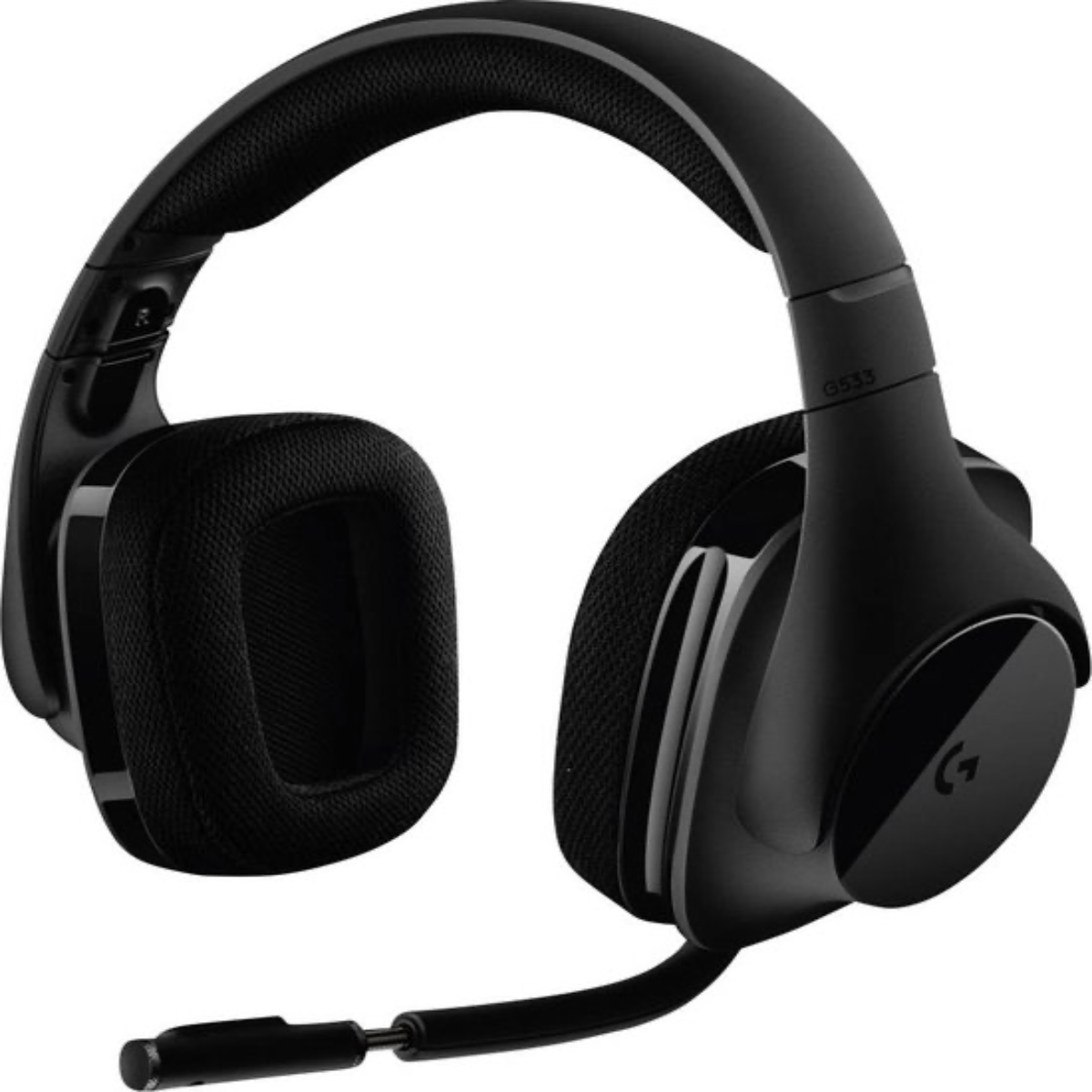 Logitech G533 Wireless Gaming Headset - Black - Over-Ear Headset - Saya Trading VOF