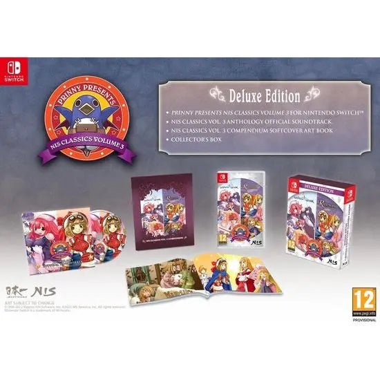 Prinny Presents NIS Classics Volume 3 - Deluxe edition - Nintendo Switch - Saya Trading VOF